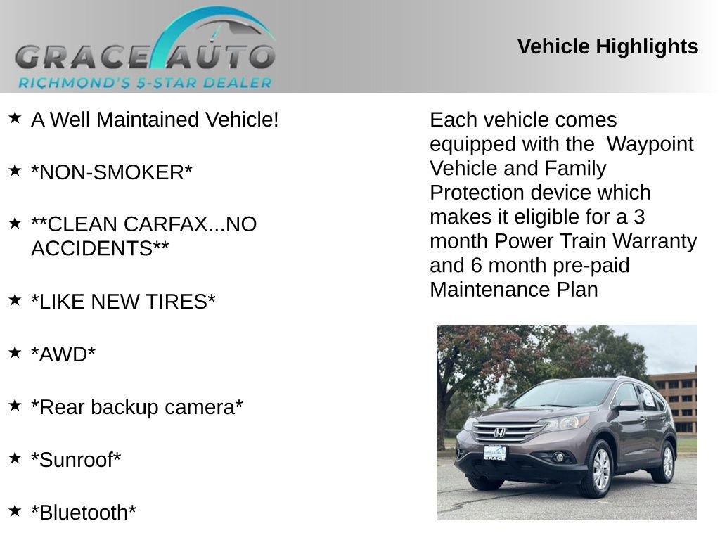 Used 2014 Honda CR-V EX-L image 2