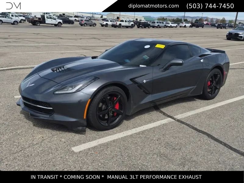 Used 2014 Chevrolet Corvette Stingray Coupe w/ 3LT Preferred Equipment Group RWD image 1