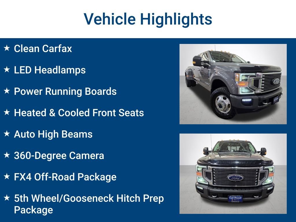 Used 2021 Ford F350 Limited AWD/4WD image 3