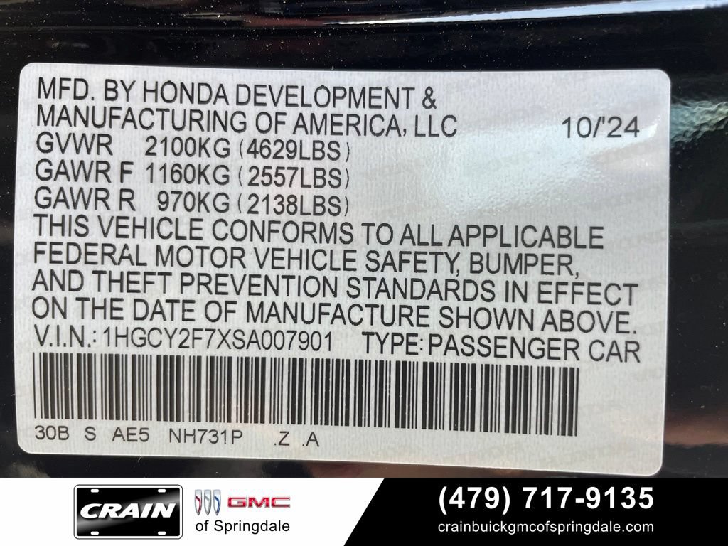 Used 2025 Honda Accord Sport image 32