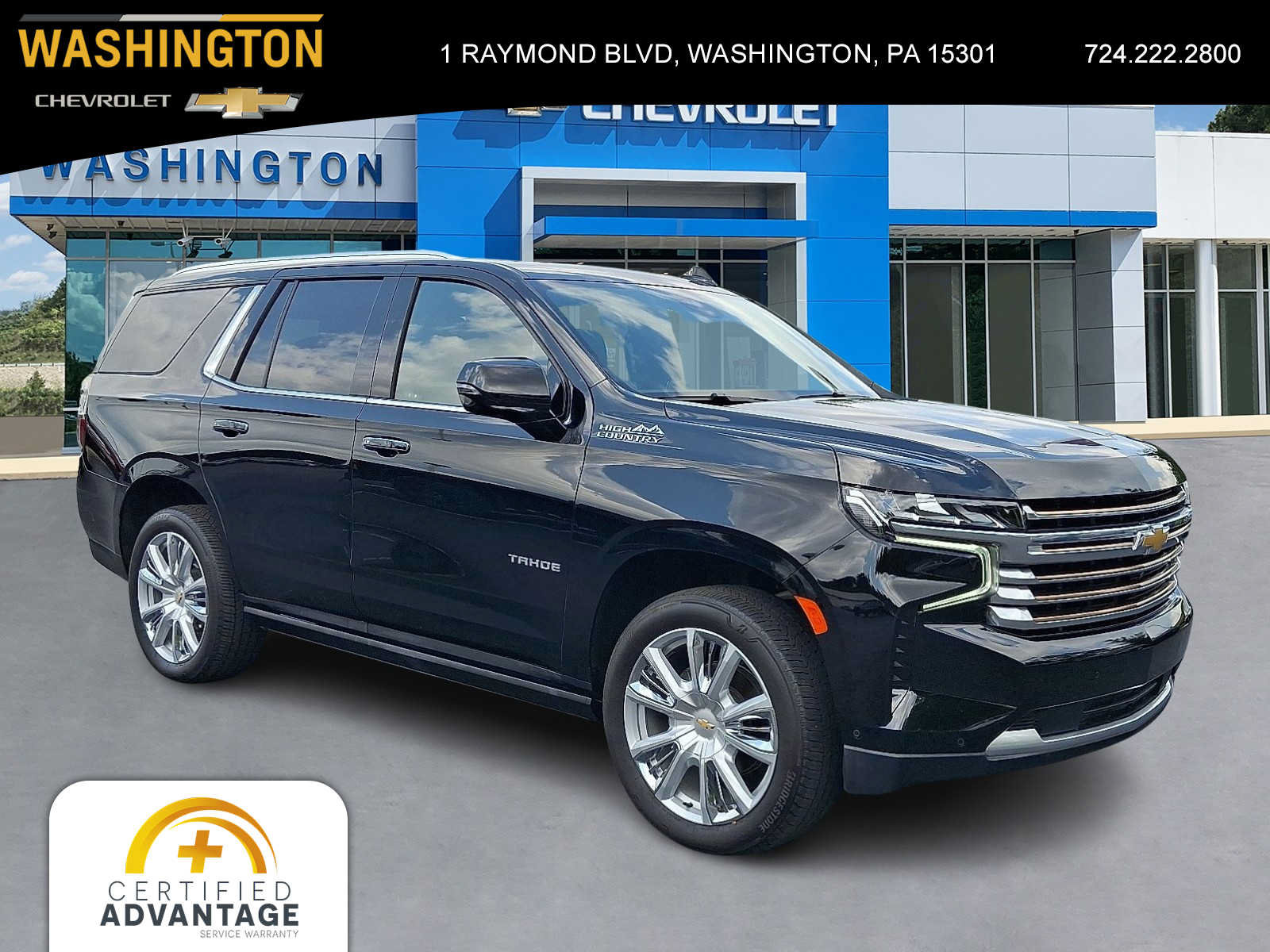 Used 2024 Chevrolet Tahoe High Country w/ Advanced Technology Package AWD/4WD image 1