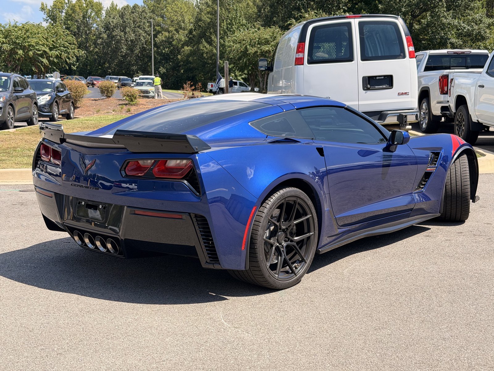 Used 2018 Chevrolet Corvette Grand Sport w/ Battery Protection Package RWD image 12