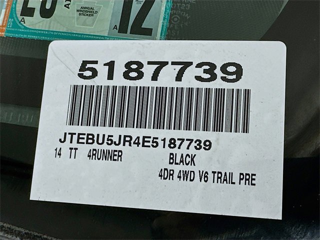 Used 2014 Toyota 4Runner Trail image 5