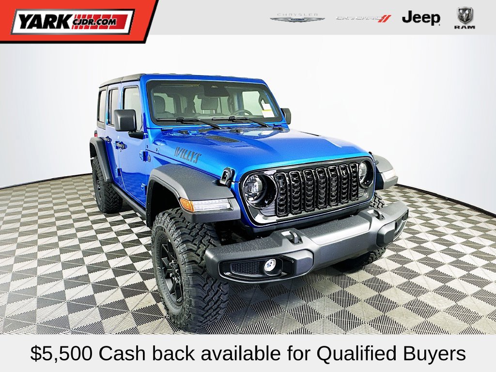 New 2026 Jeep Wrangler Unlimited Sport AWD/4WD 360° Tour