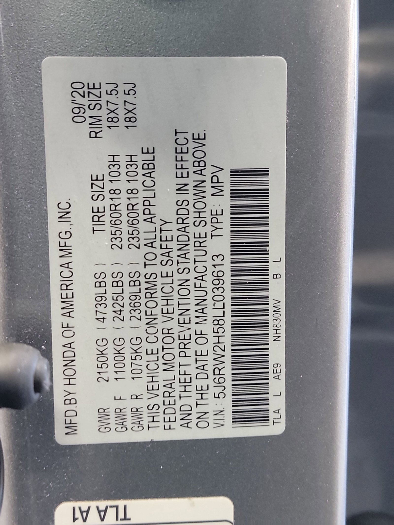 Used 2020 Honda CR-V EX image 33