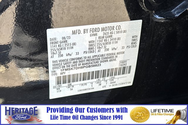 Certified 2023 Ford Explorer XLT w/ Equipment Group 202A image 29