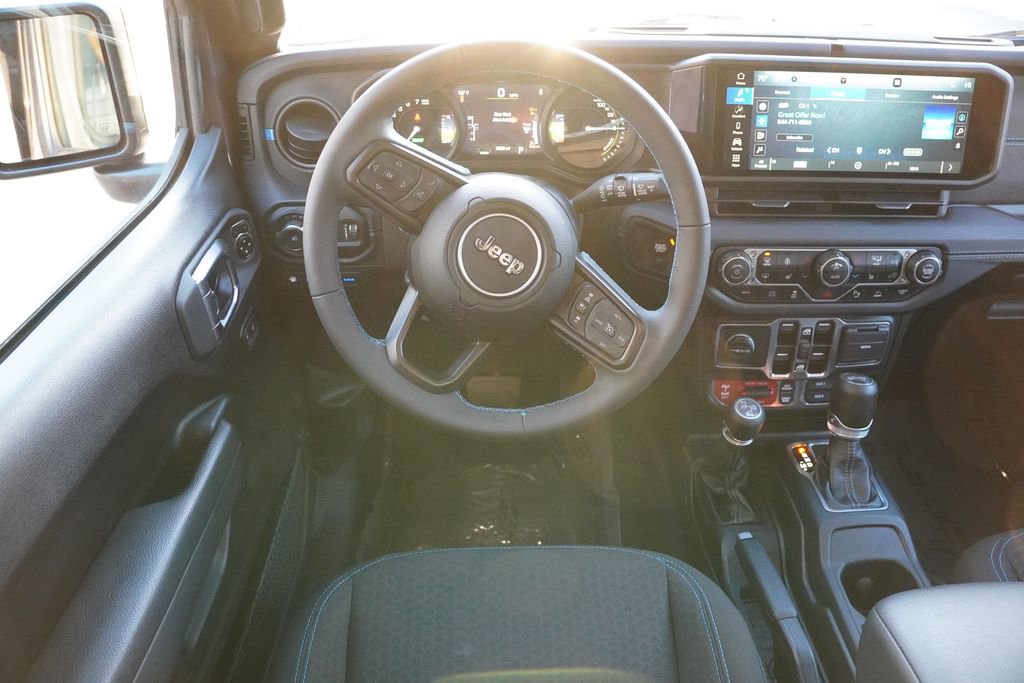 Certified 2025 Jeep Wrangler Unlimited Rubicon 4xe w/ Safety Group image 19