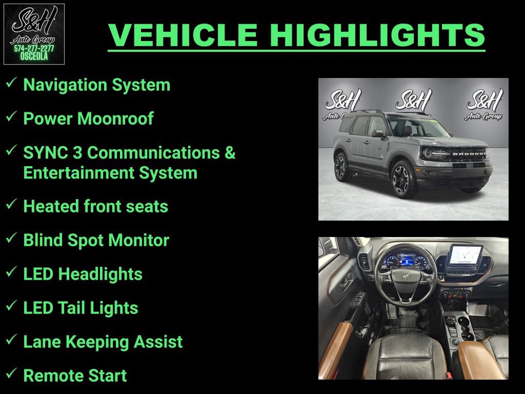 Used 2021 Ford Bronco Sport Outer Banks w/ Outer Banks Package image 3