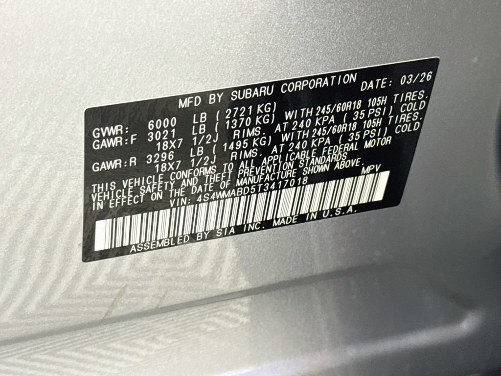 Used 2026 Subaru Ascent Premium AWD/4WD image 32