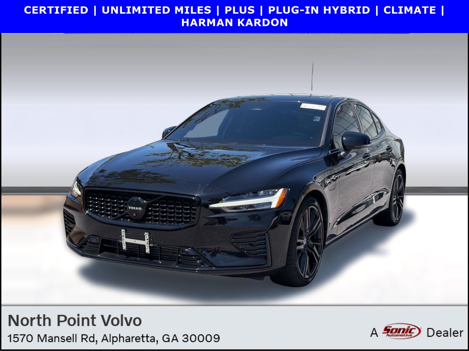 Certified 2024 Volvo S60 T8 Plus w/ Climate Package