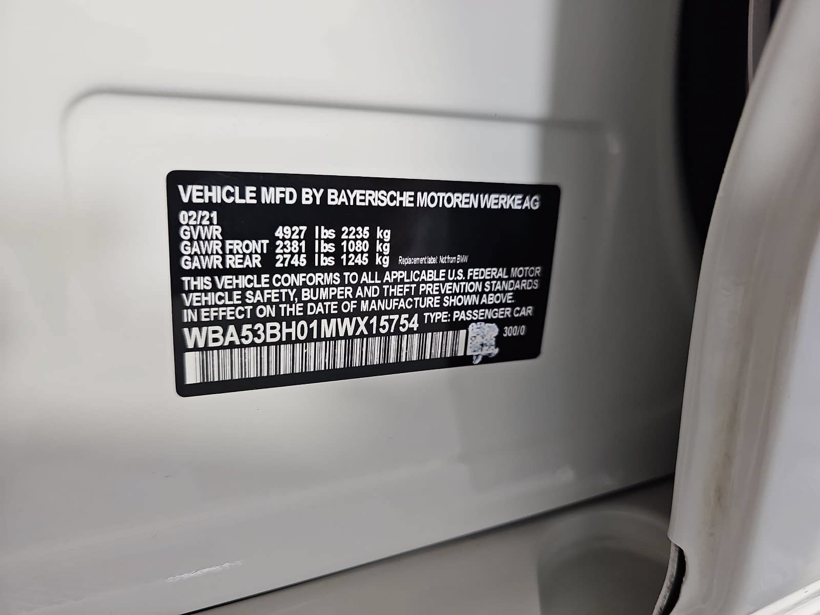 Used 2021 BMW 530i w/ Premium Package RWD image 33