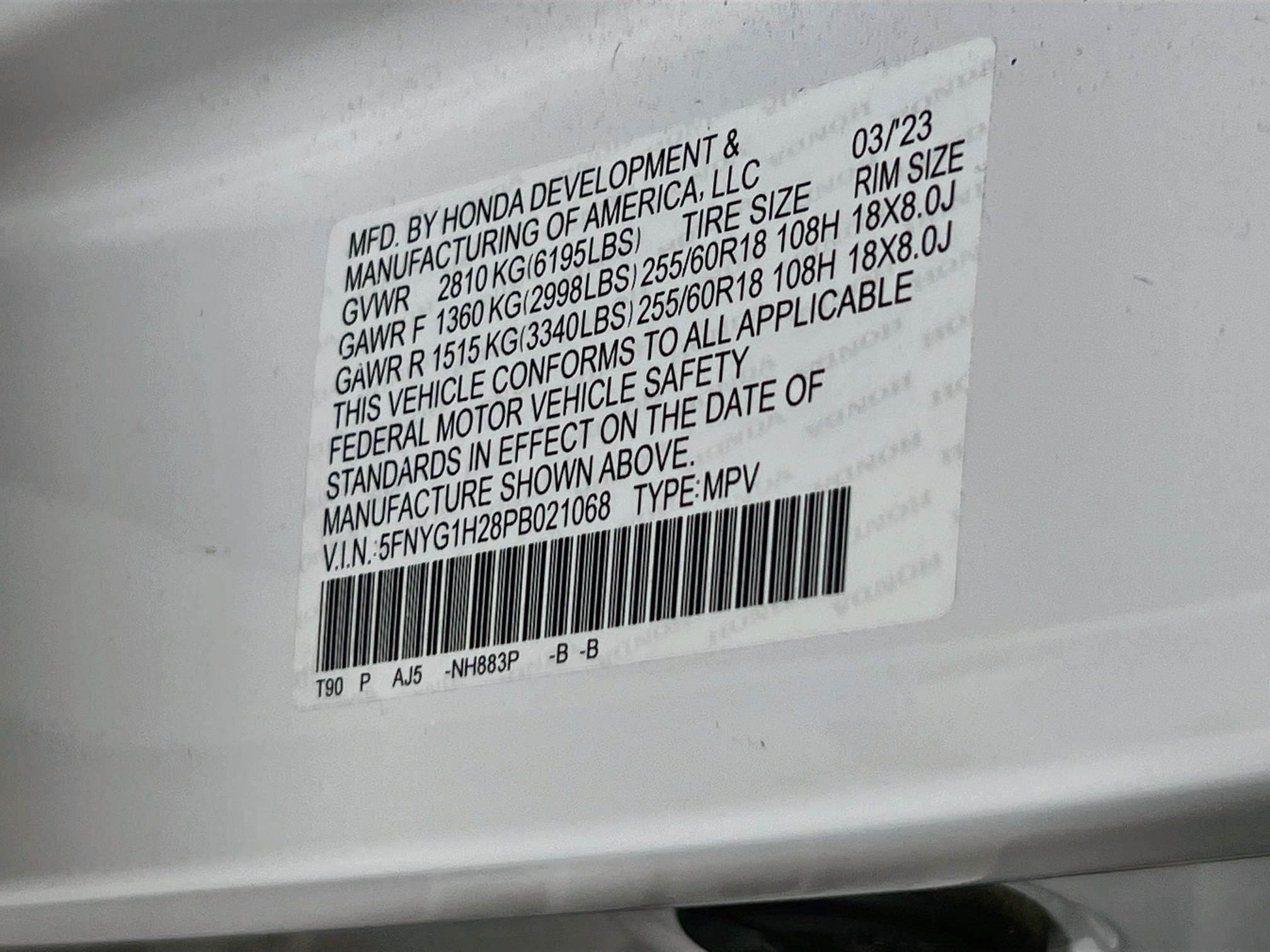 Used 2023 Honda Pilot LX image 30