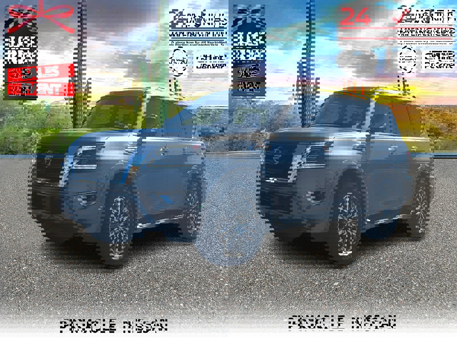 Certified 2024 Nissan Armada SL w/ Captain's Chairs Package