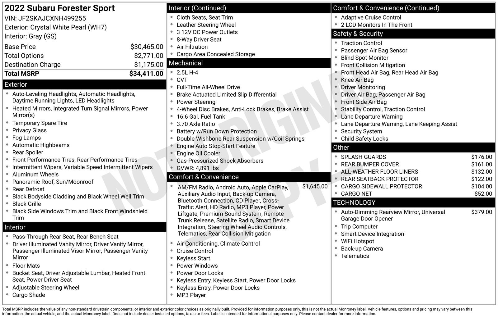 Used 2022 Subaru Forester Sport image 27