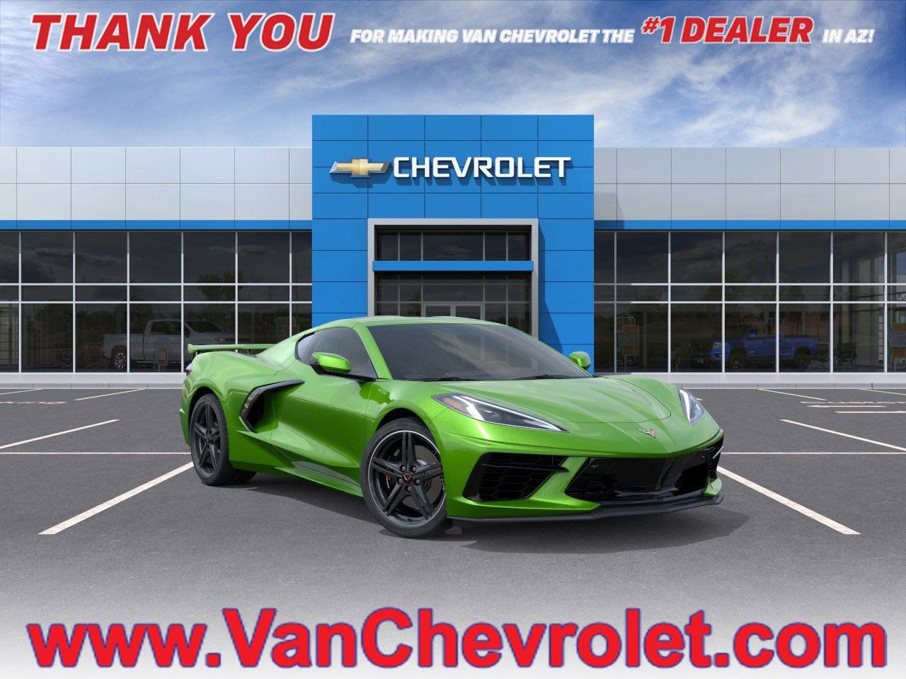 New 2026 Chevrolet Corvette Stingray Preferred Cpe w/ Z51 Performance Package image 1