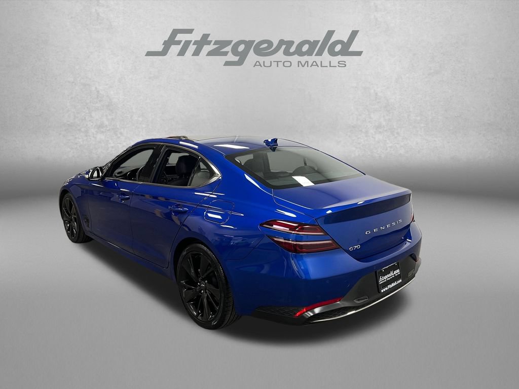 Used 2023 Genesis G70 2.0T w/ Sport Prestige Package RWD image 3