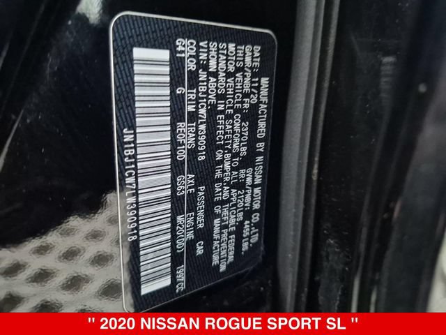 Used 2020 Nissan Rogue Sport SL w/ Premium Package AWD/4WD image 41