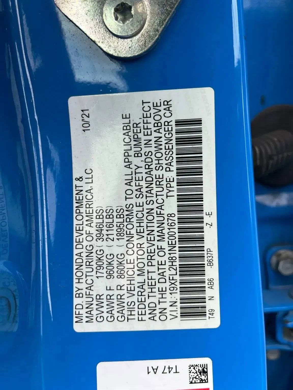 Used 2022 Honda Civic Sport image 26