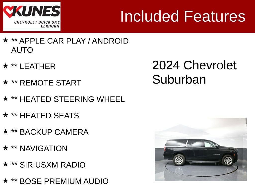 Used 2024 Chevrolet Suburban Premier image 2