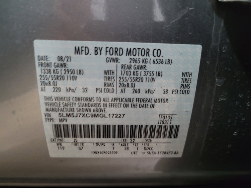 Used 2021 Lincoln Aviator Reserve w/ Equipment Group 201A image 33