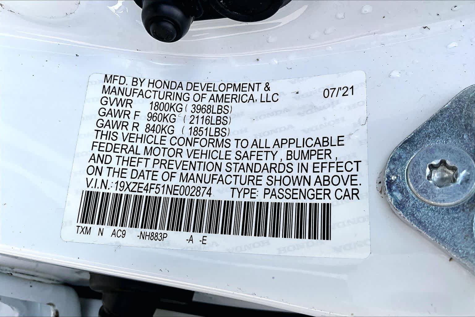 Used 2022 Honda Insight EX image 33