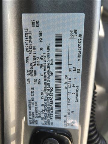 New 2025 Ford F150 XLT w/ Equipment Group 302A MID image 18