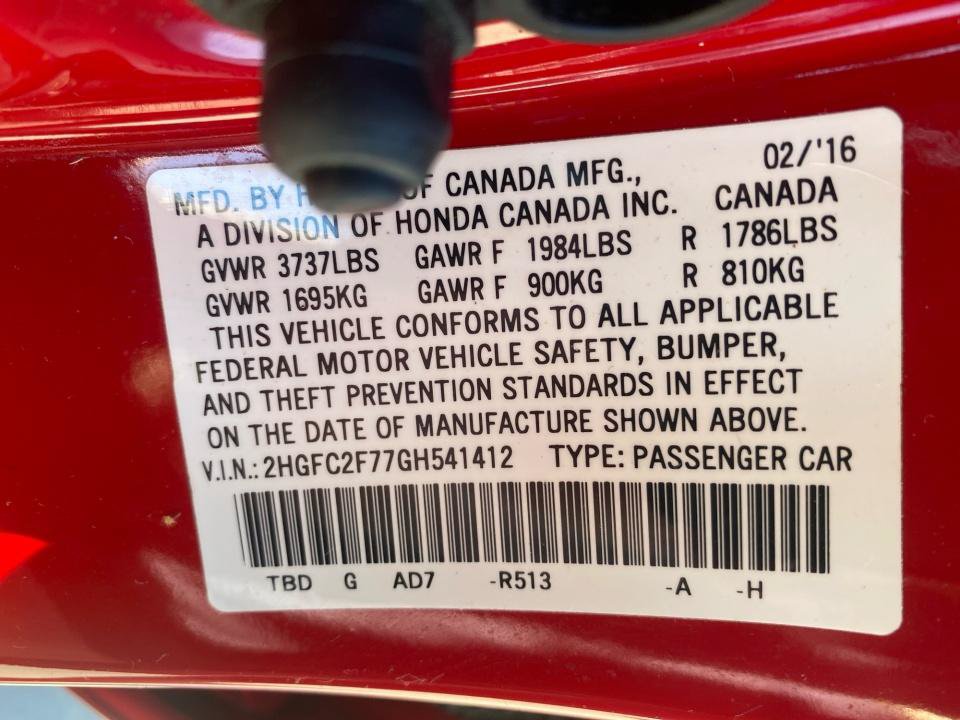 Used 2016 Honda Civic EX image 39