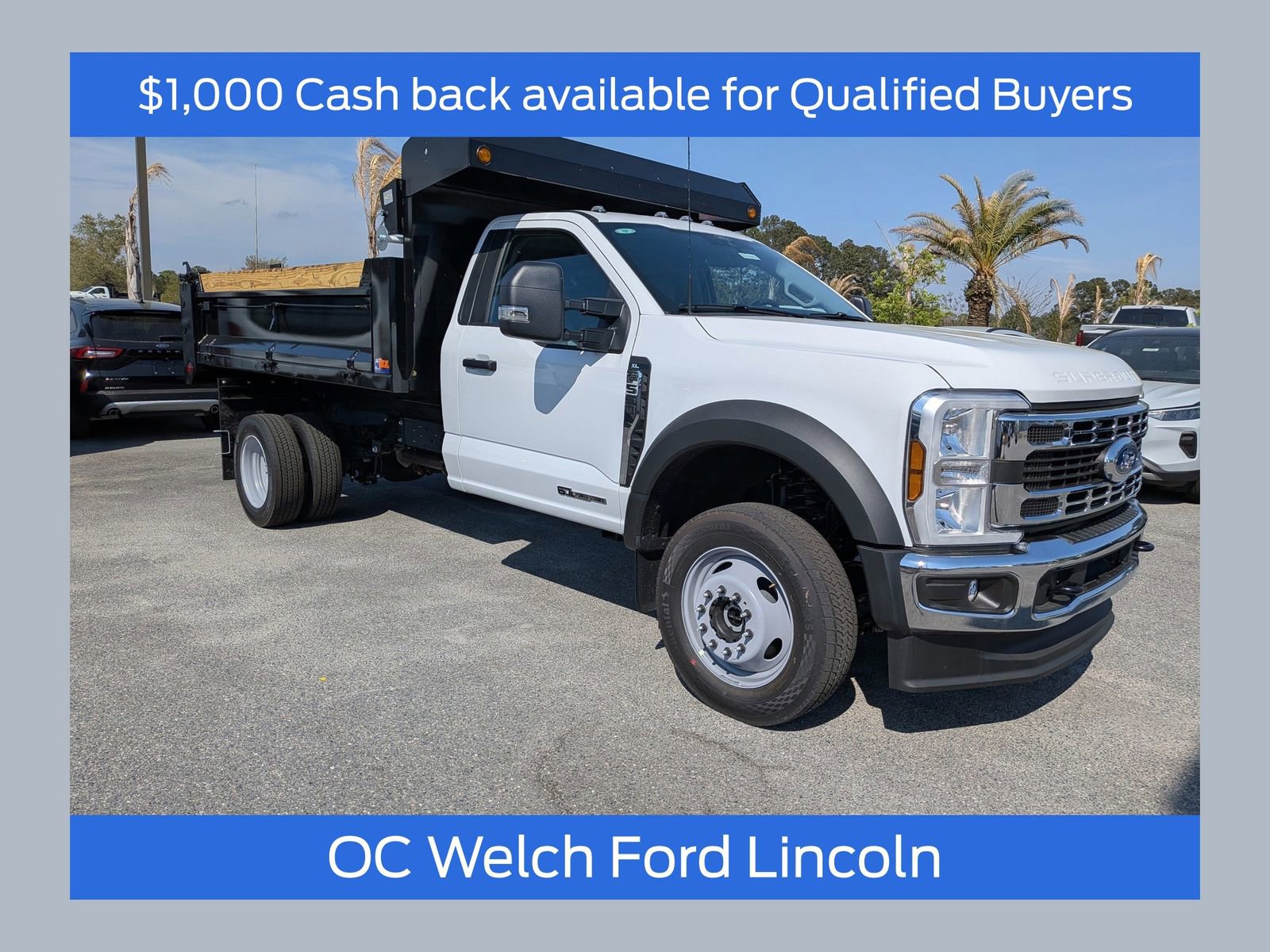 New 2026 Ford F550 4x4 Regular Cab Super Duty w/ XL Chrome Package image 1