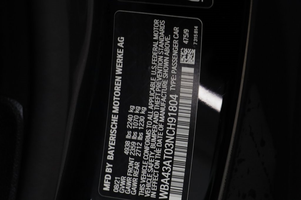 Certified 2022 BMW 430i xDrive Convertible w/ Premium Package image 22