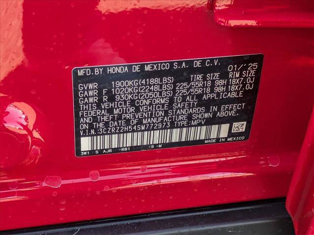 Certified 2025 Honda HR-V Sport image 17