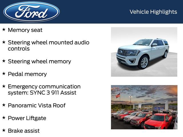Used 2018 Ford Expedition Max Limited w/ Equipment Group 302A AWD/4WD image 8