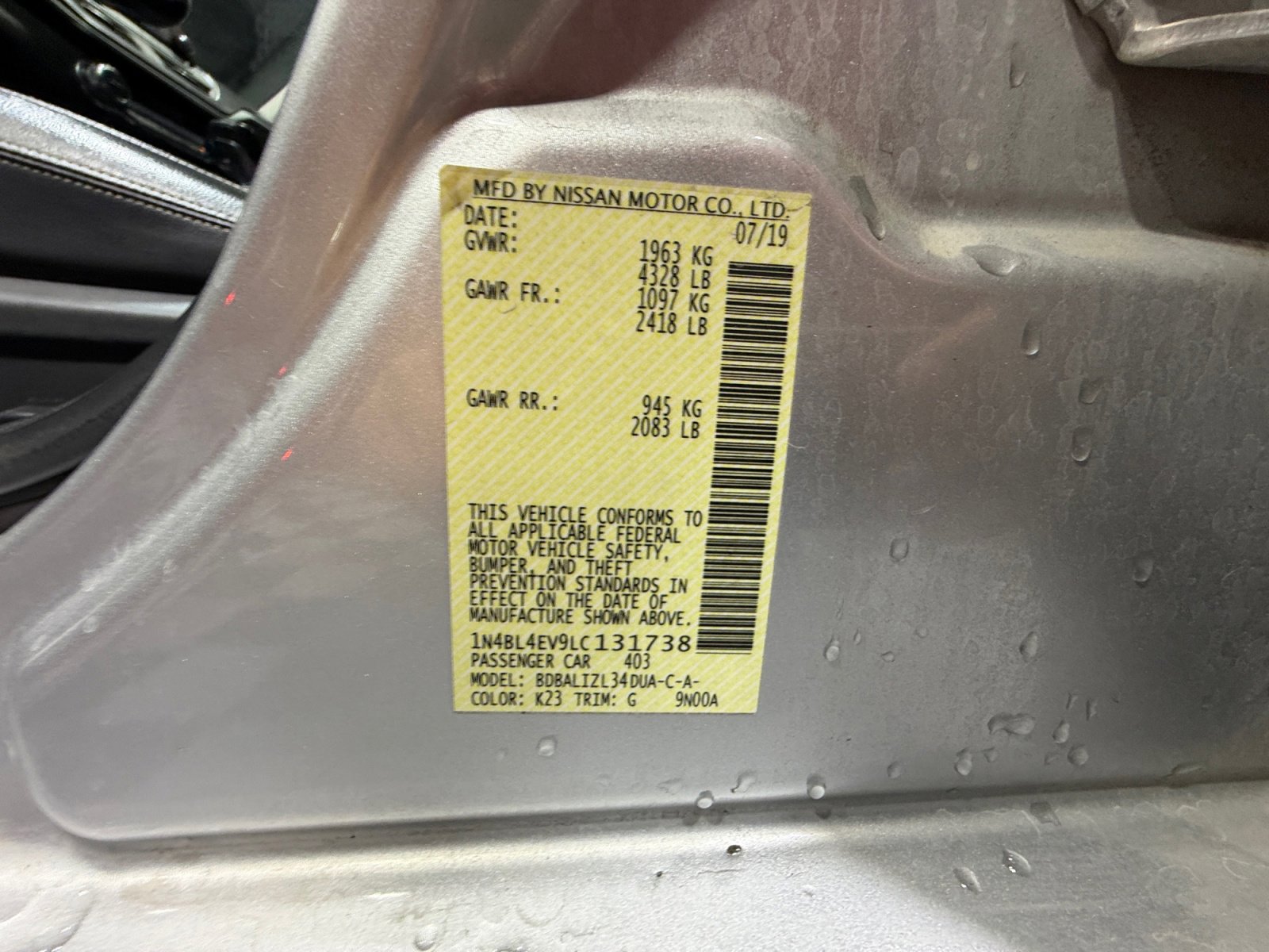 Used 2020 Nissan Altima 2.5 SL image 25