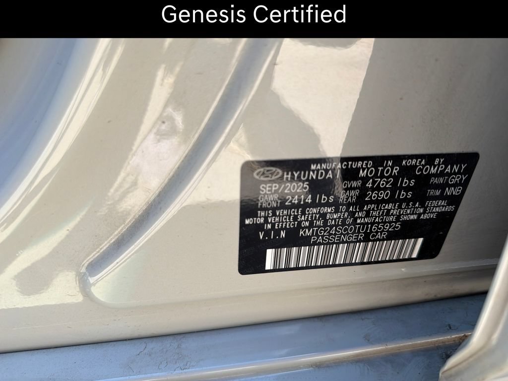 Certified 2026 Genesis G70 2.5T Prestige RWD image 18