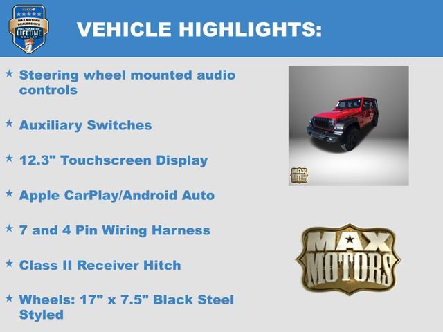 New 2026 Jeep Wrangler Sport image 12
