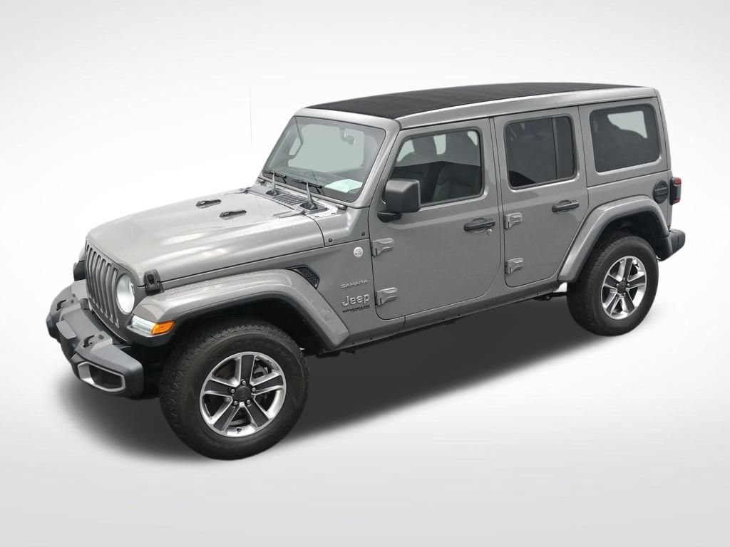 Used 2022 Jeep Wrangler Unlimited Sahara w/ LED Lighting Group AWD/4WD image 21