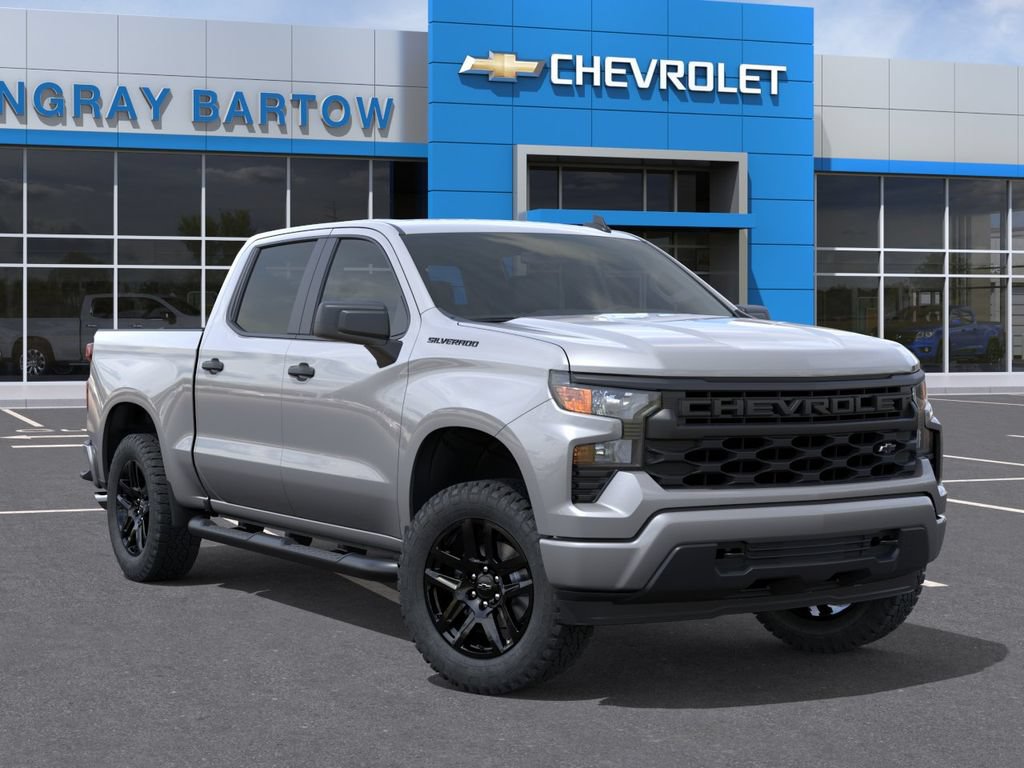 New 2026 Chevrolet Silverado 1500 Custom w/ Turbomax Blackout Package RWD image 9