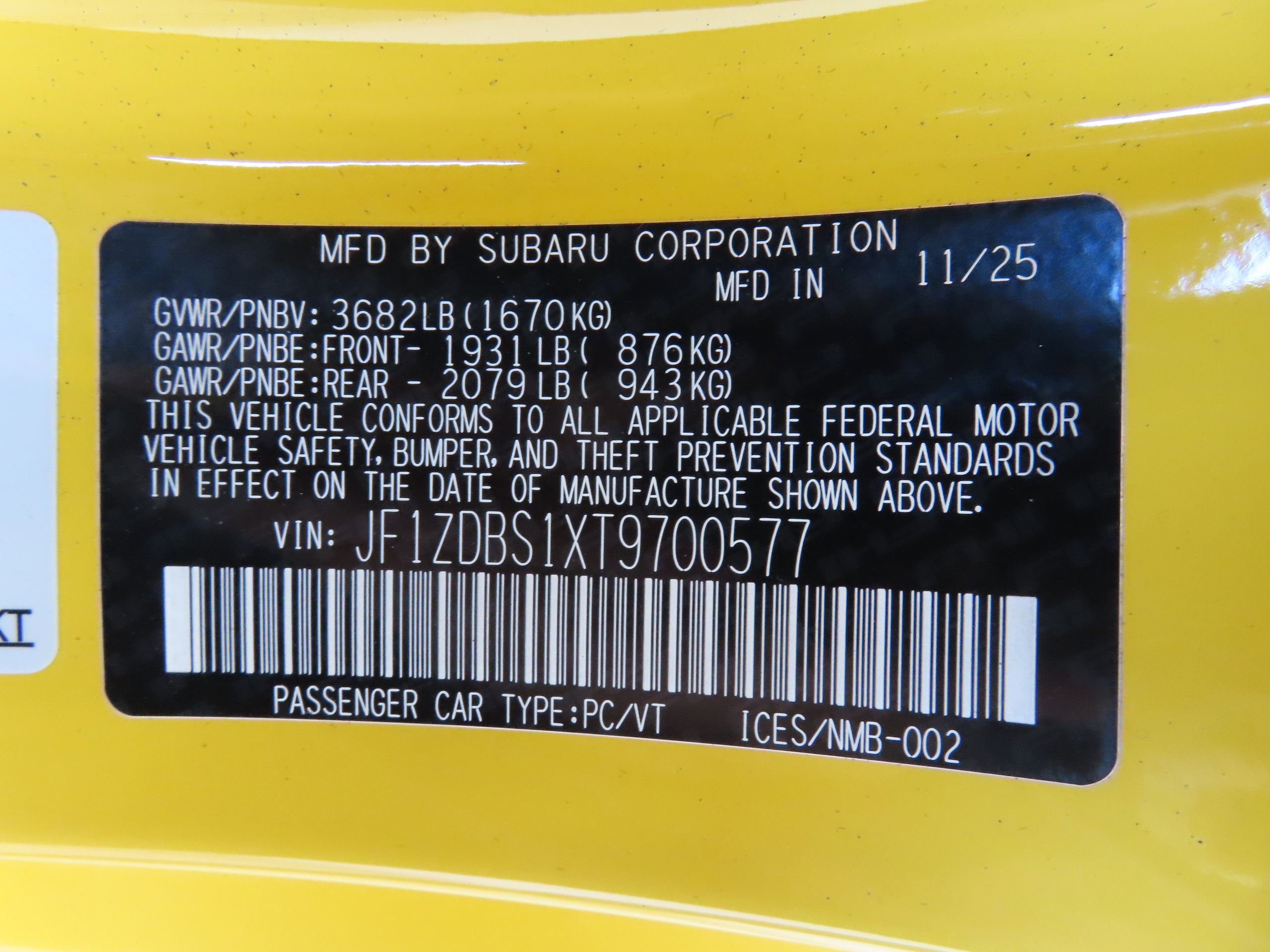 New 2026 Subaru BRZ Series.Yellow image 27