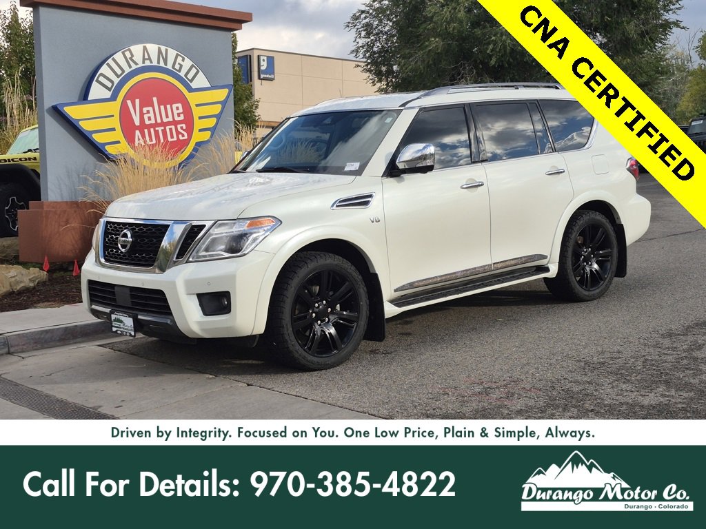 Used 2019 Nissan Armada Platinum w/ Captain's Chairs Package