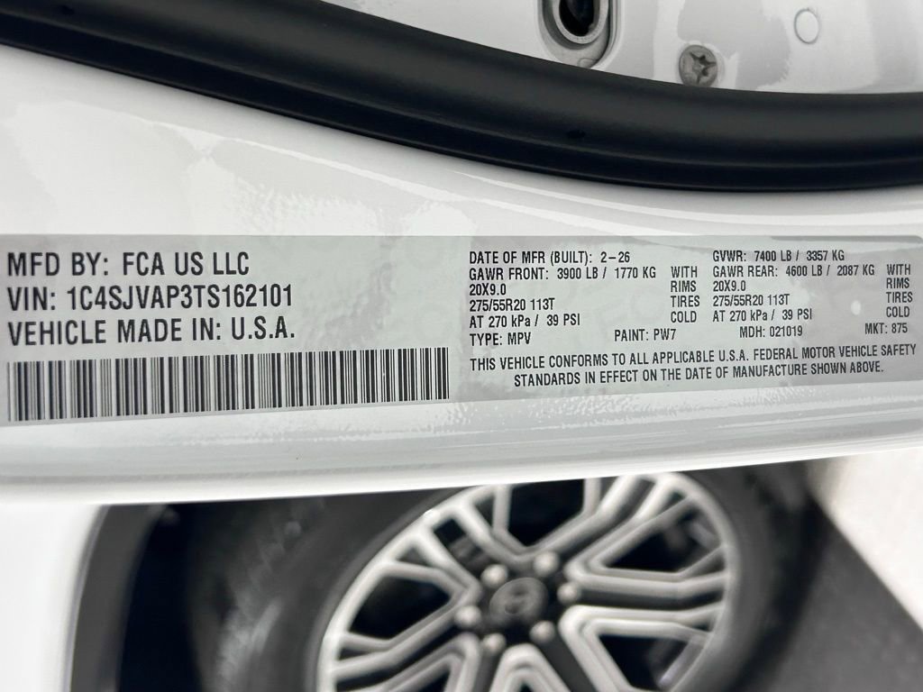 New 2026 Jeep Grand Wagoneer 4WD image 25