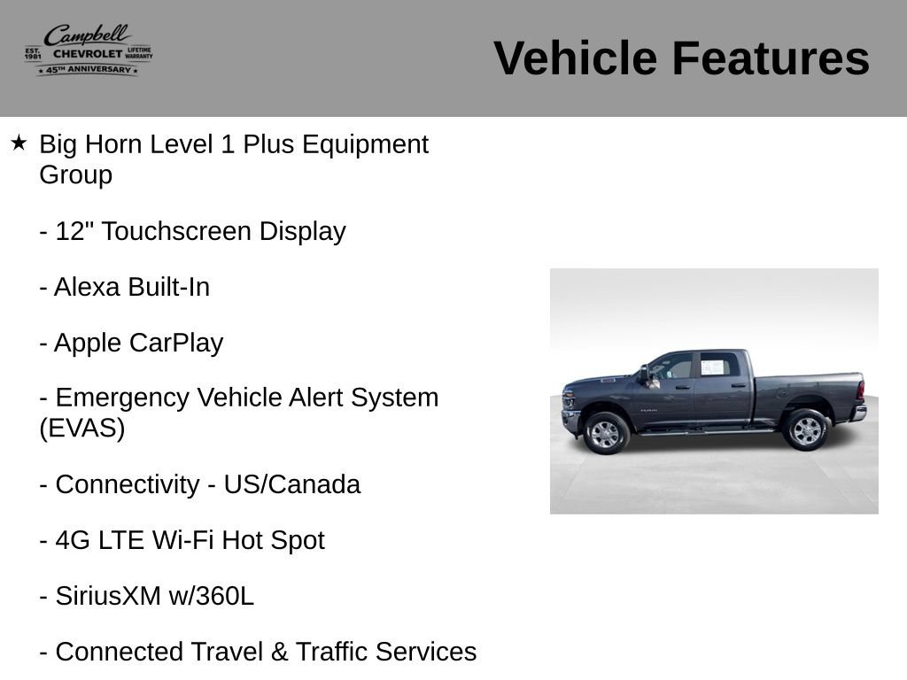 Used 2025 RAM 2500 Big Horn AWD/4WD image 26