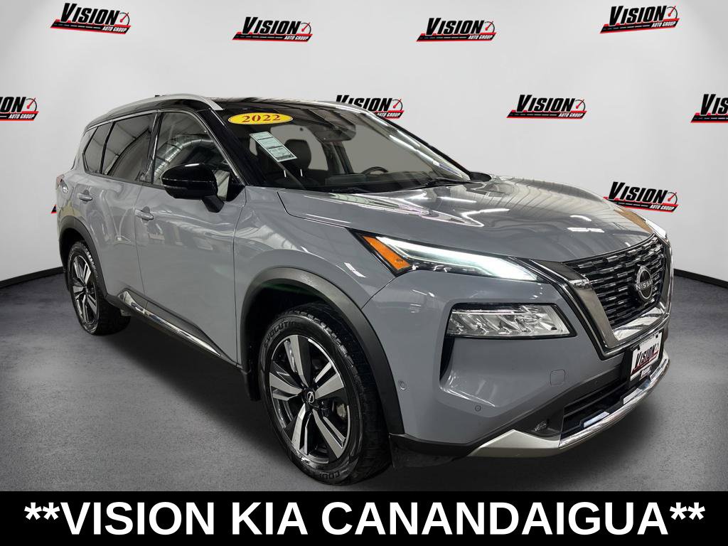 Used 2022 Nissan Rogue Platinum w/ Head-Up Display Package AWD/4WD image 3