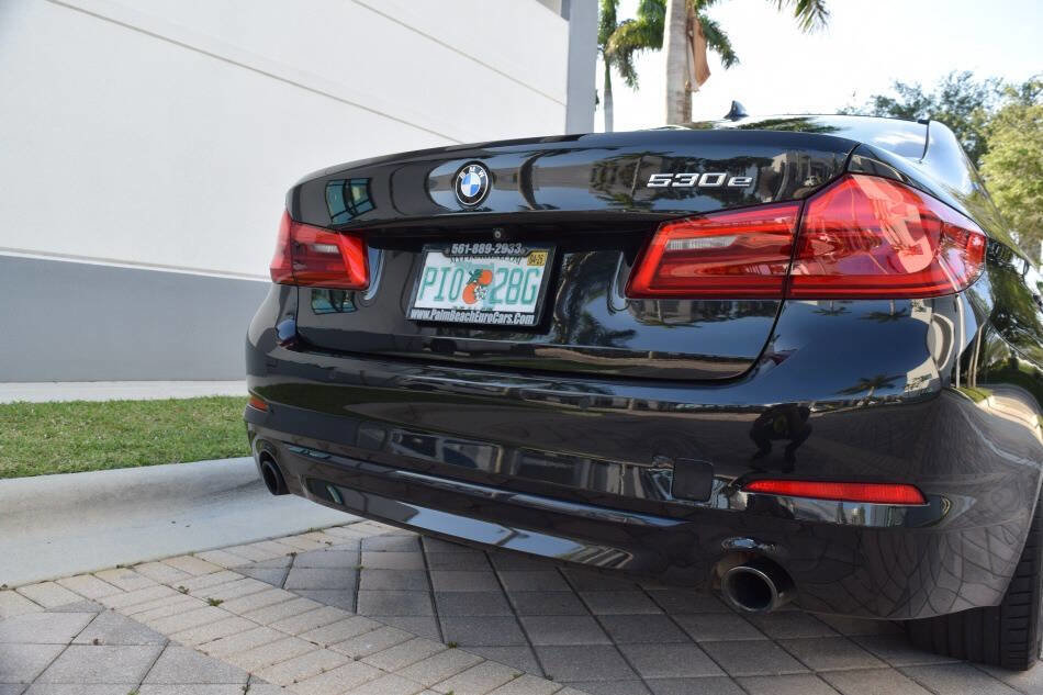 Used 2018 BMW 530e w/ Premium Package 2 RWD image 19