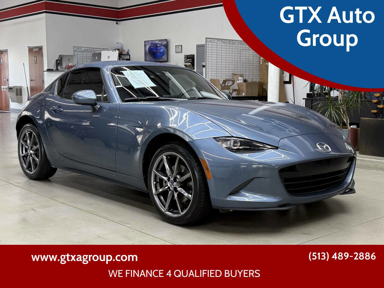 Used 2017 MAZDA MX-5 Miata RF Grand Touring