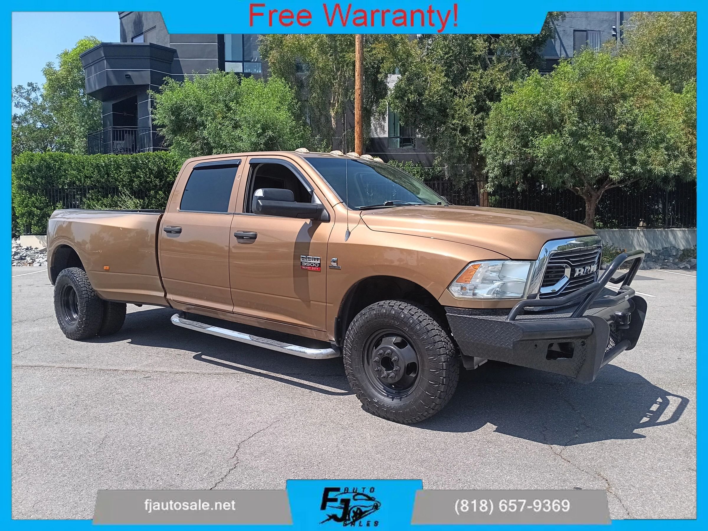 Used 2012 RAM 3500 ST w/ Chrome Appearance Group
