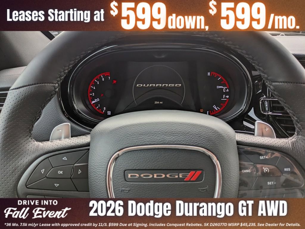 New 2026 Dodge Durango GT image 30