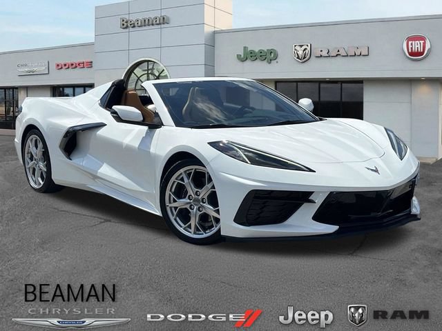Used 2023 Chevrolet Corvette Stingray Preferred Conv w/ Chrome Exterior Badge Package