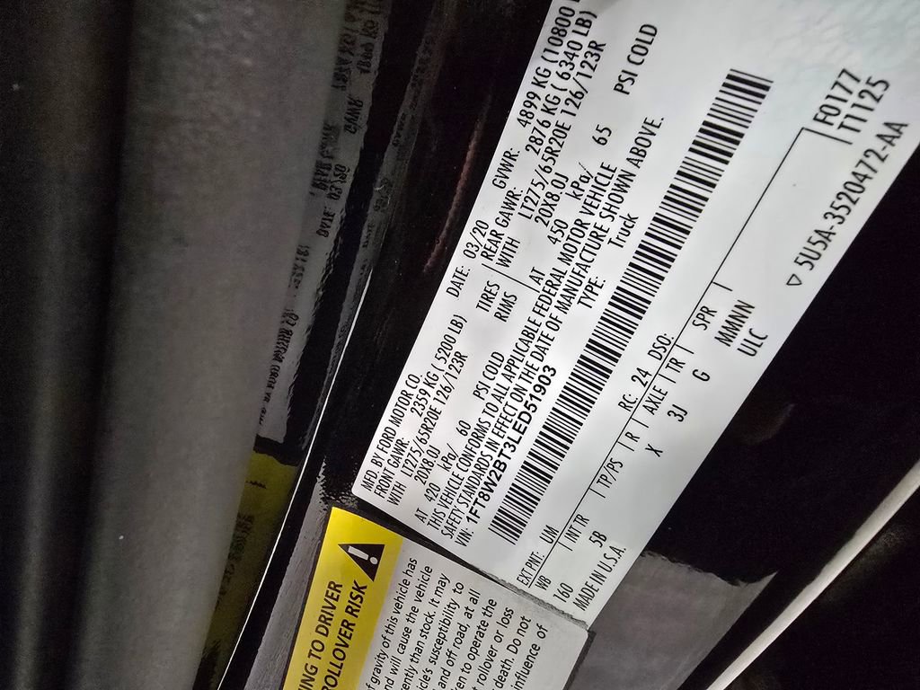 Used 2020 Ford F250 Lariat w/ FX4 Off-Road Package AWD/4WD image 20