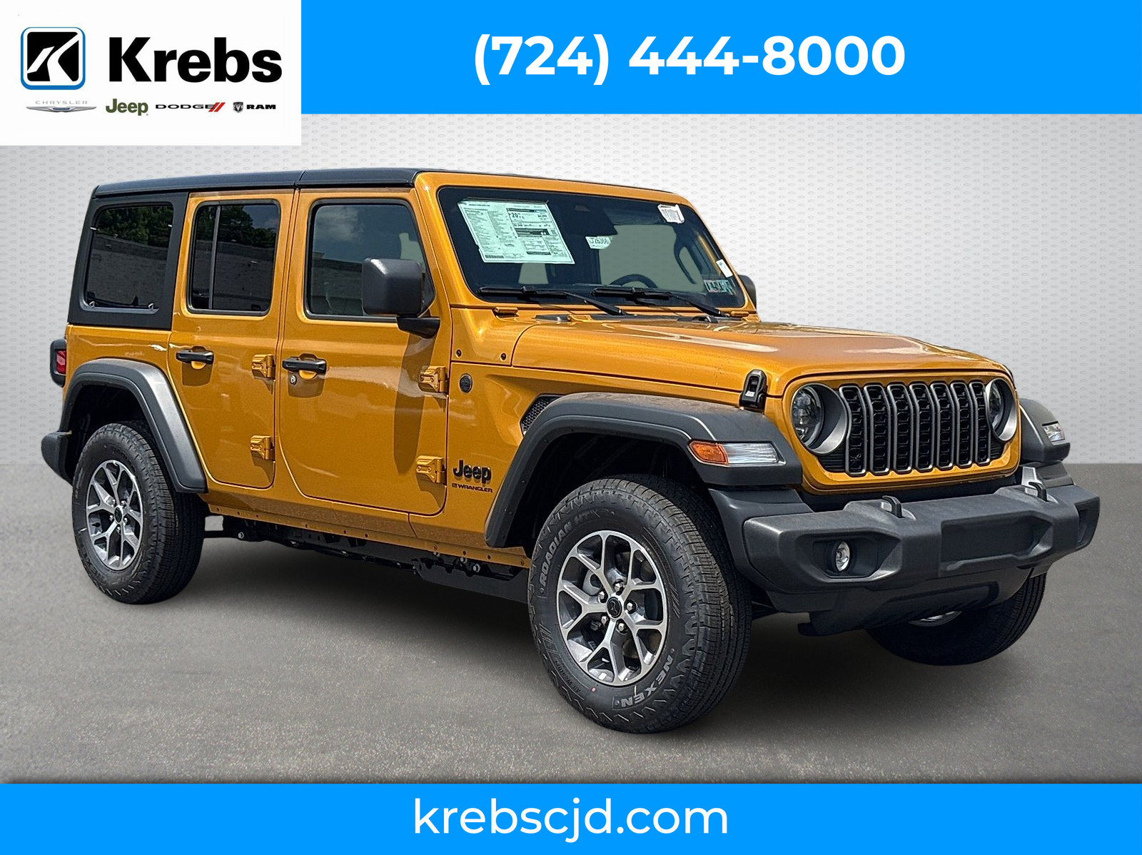New 2026 Jeep Wrangler Unlimited Sport