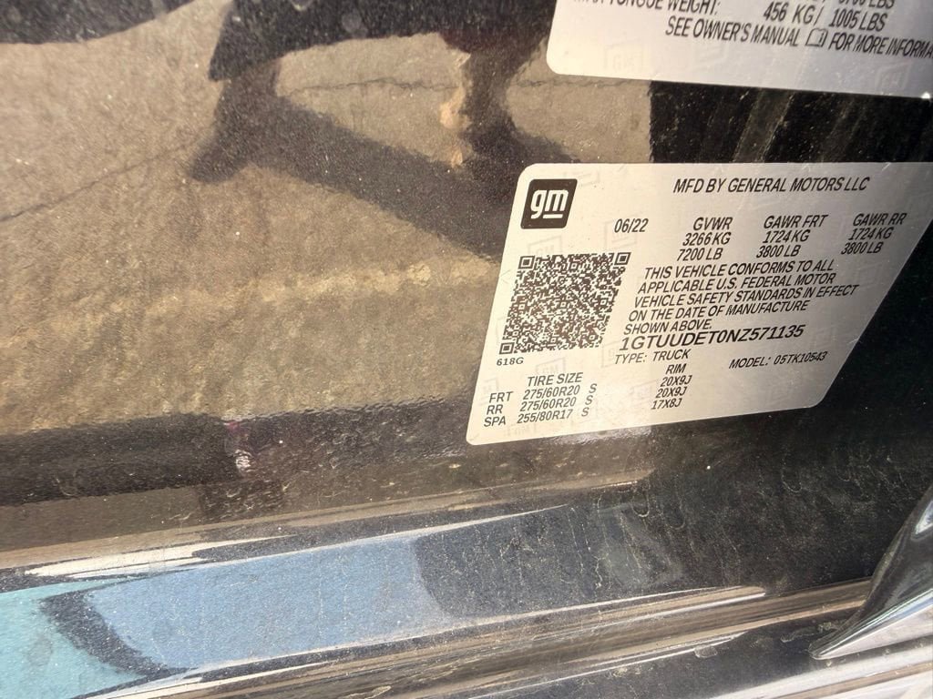 Used 2022 GMC Sierra 1500 SLT w/ SLT Premium Plus Package AWD/4WD image 27
