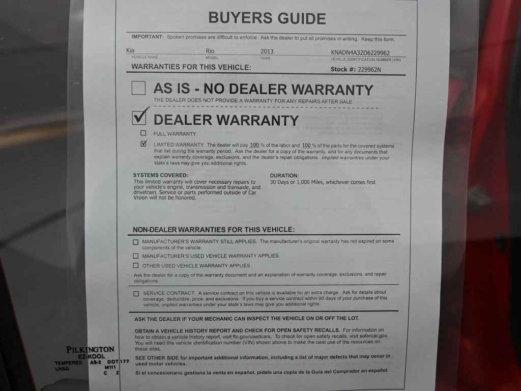 Used 2013 Kia Rio SX image 31